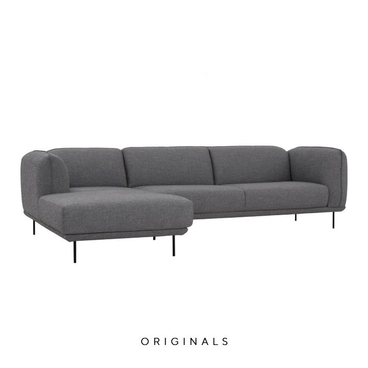 MESTER Modern Fabric Sectional Sofa