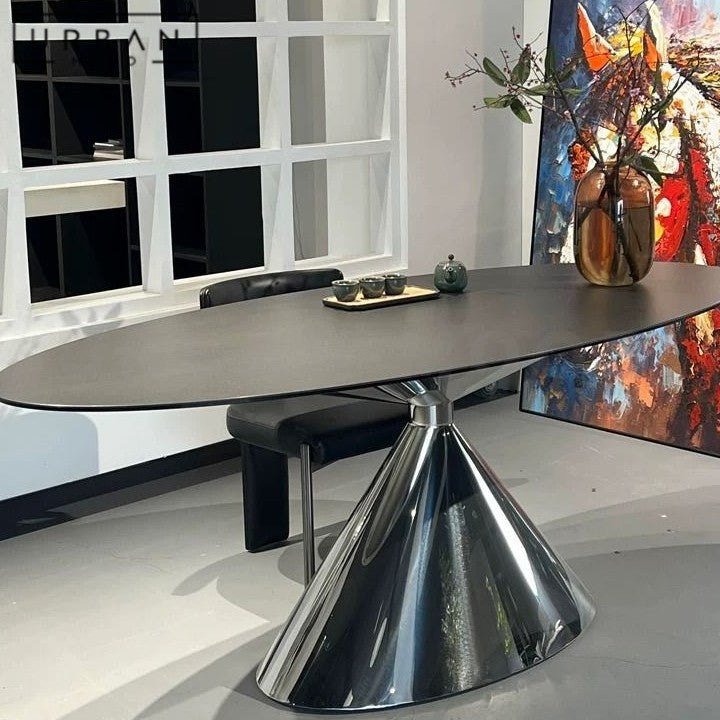 METAN Modern Sintered Stone Dining Table