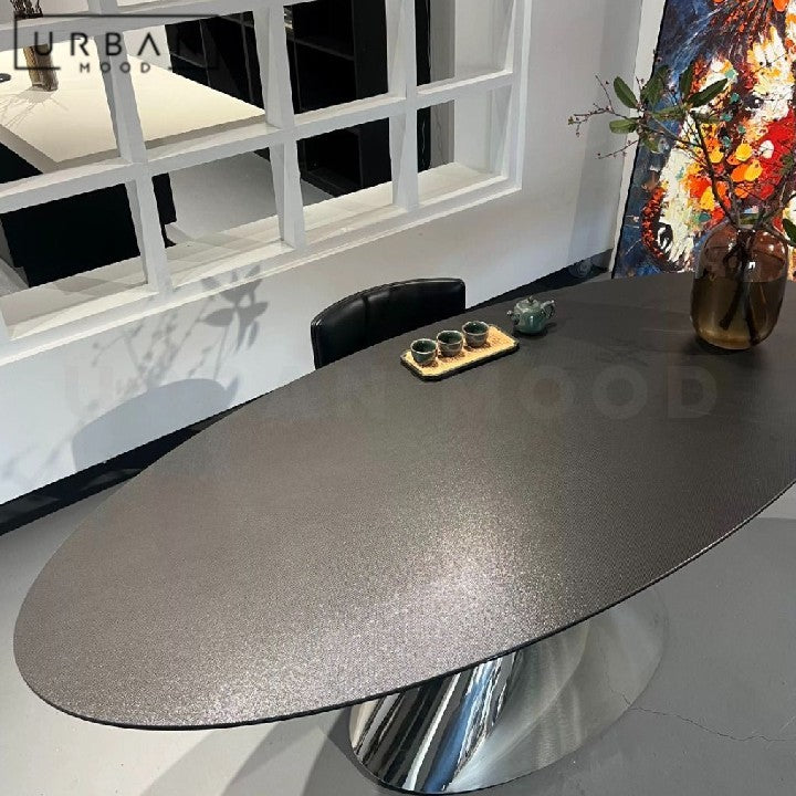METAN Modern Sintered Stone Dining Table