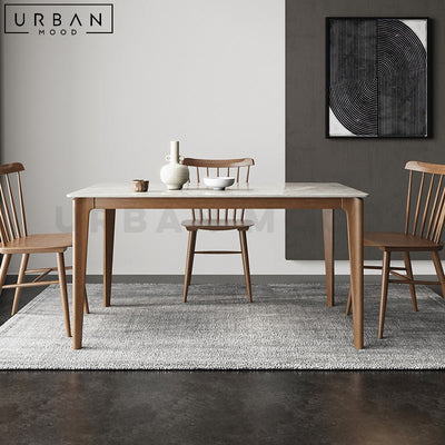 MIAH Modern Sintered Stone Dining Table