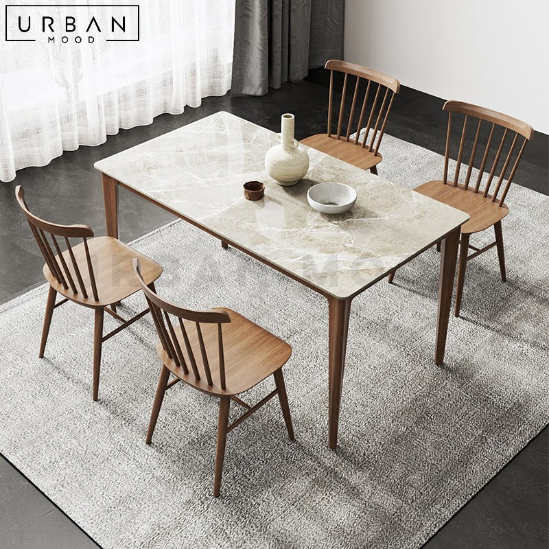 MIAH Modern Sintered Stone Dining Table