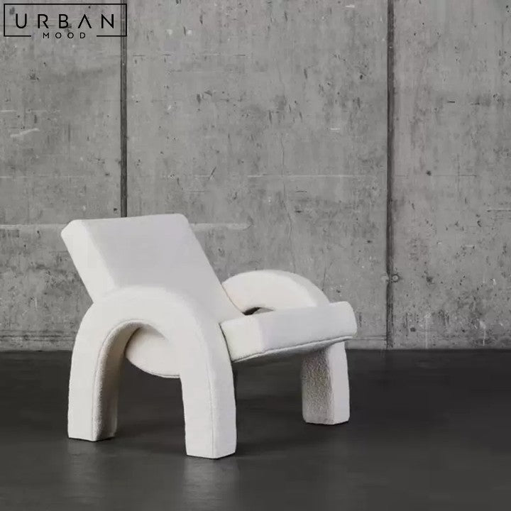 MIKAEL Modern Boucle Leisure Chair