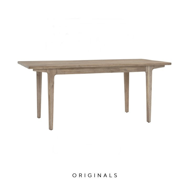 MIKLOS Farmhouse Solid Wood Dining Table