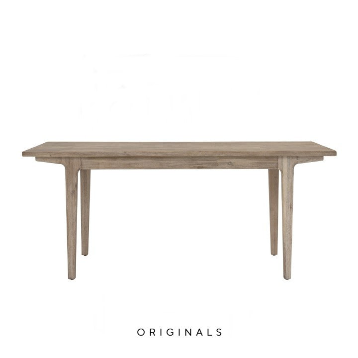 MIKLOS Farmhouse Solid Wood Dining Table