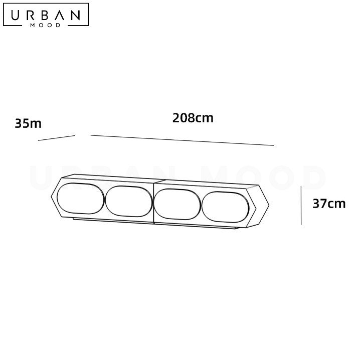 MILAGRO Modern TV Console