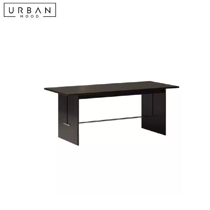 MILETIC Modern Solid Wood Dining Table