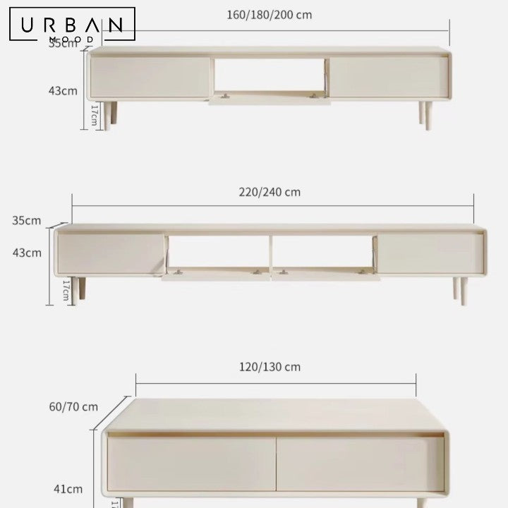 MILICA Minimalist TV Console