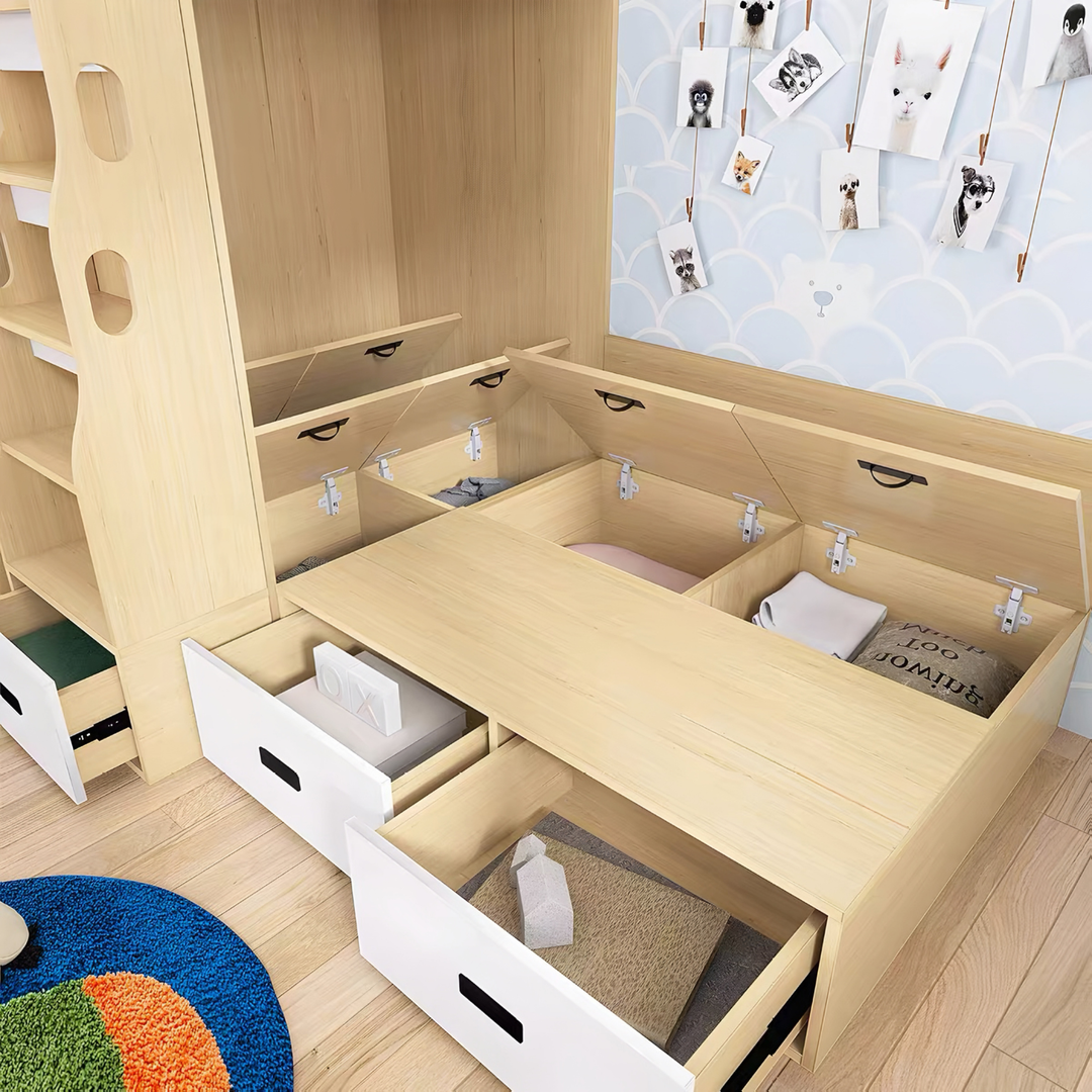MILO Modern Double Decker Children’s Bedframe - Urban Mood Singapore