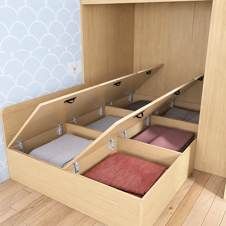 MILO Modern Double Decker Children’s Bedframe - Urban Mood Singapore