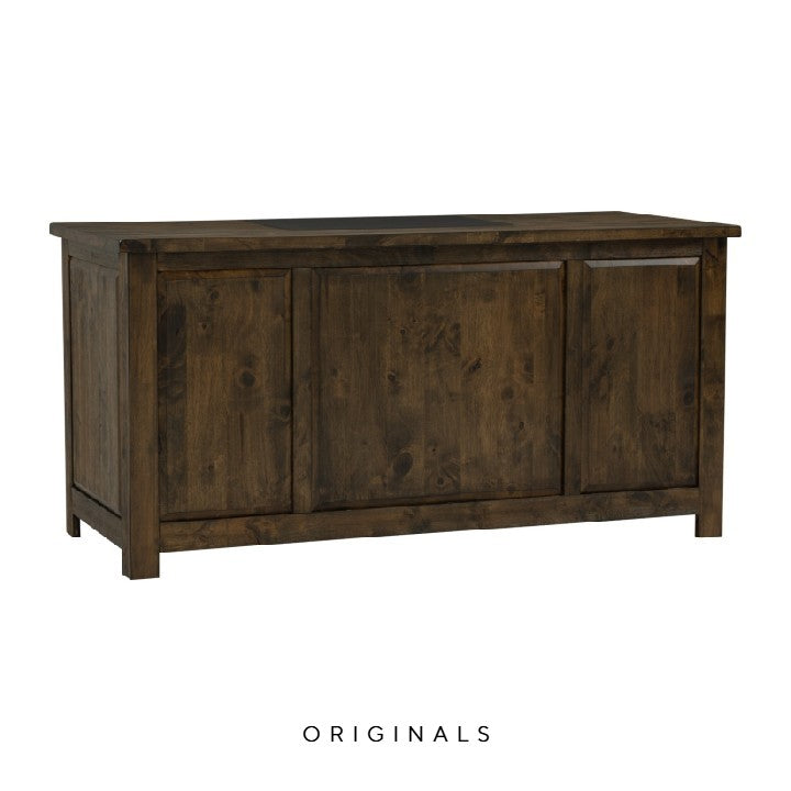 MIMOZA Rustic Solid Wood Study Desk