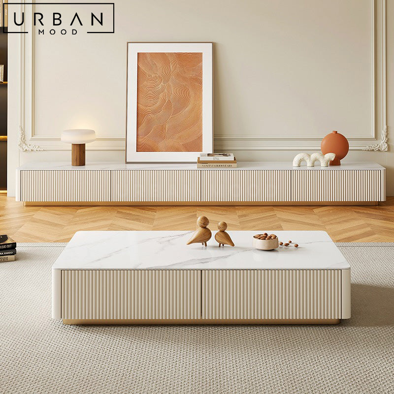 MINA Modern TV Cabinet & Coffee Table