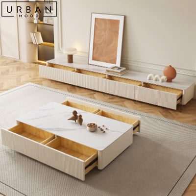 MINA Modern TV Cabinet & Coffee Table