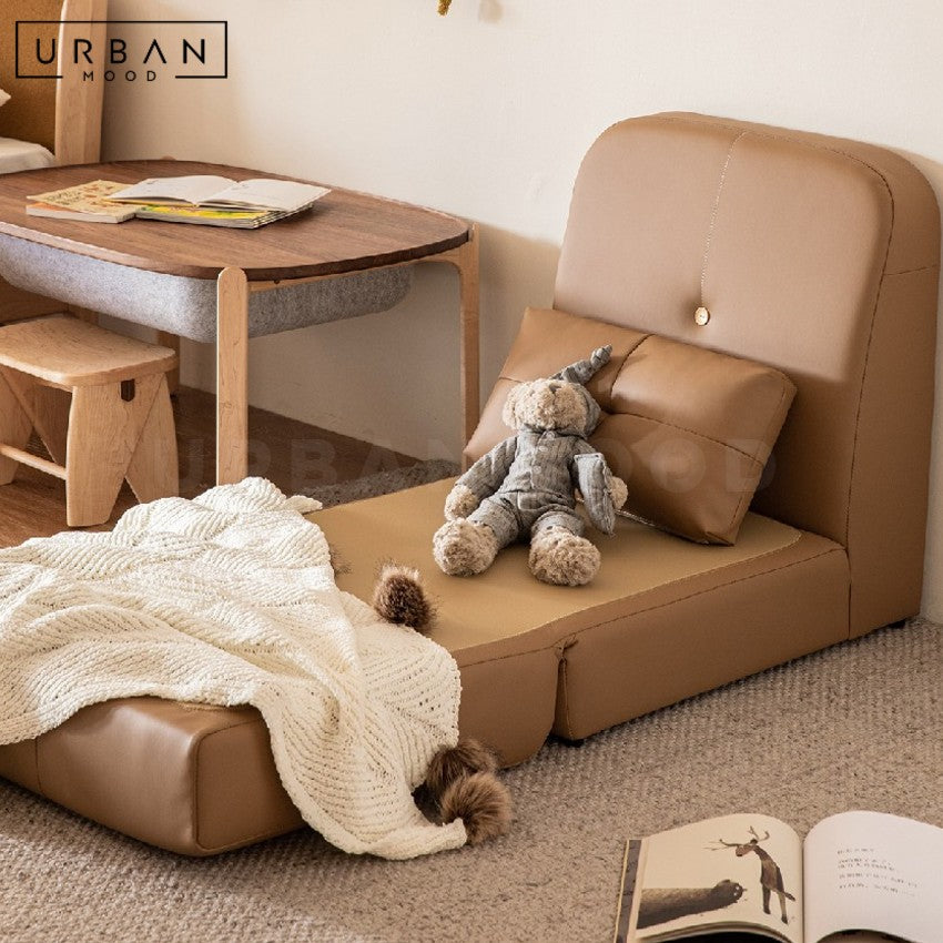 MOCCI Modern Leather Sofa Bed