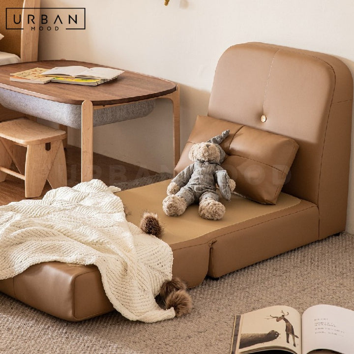 MOCCI Modern Leather Sofa Bed