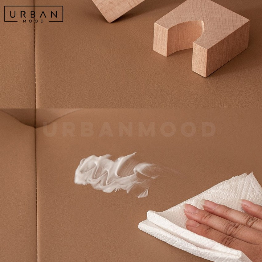 MOCCI Modern Leather Sofa Bed