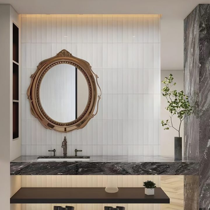 MODARI Modern French Wall Mirror - Urban Mood Singapore