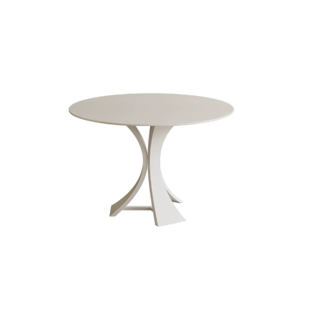 MODULOR Modern Sintered Stone Round Dining Table - Urban Mood Singapore