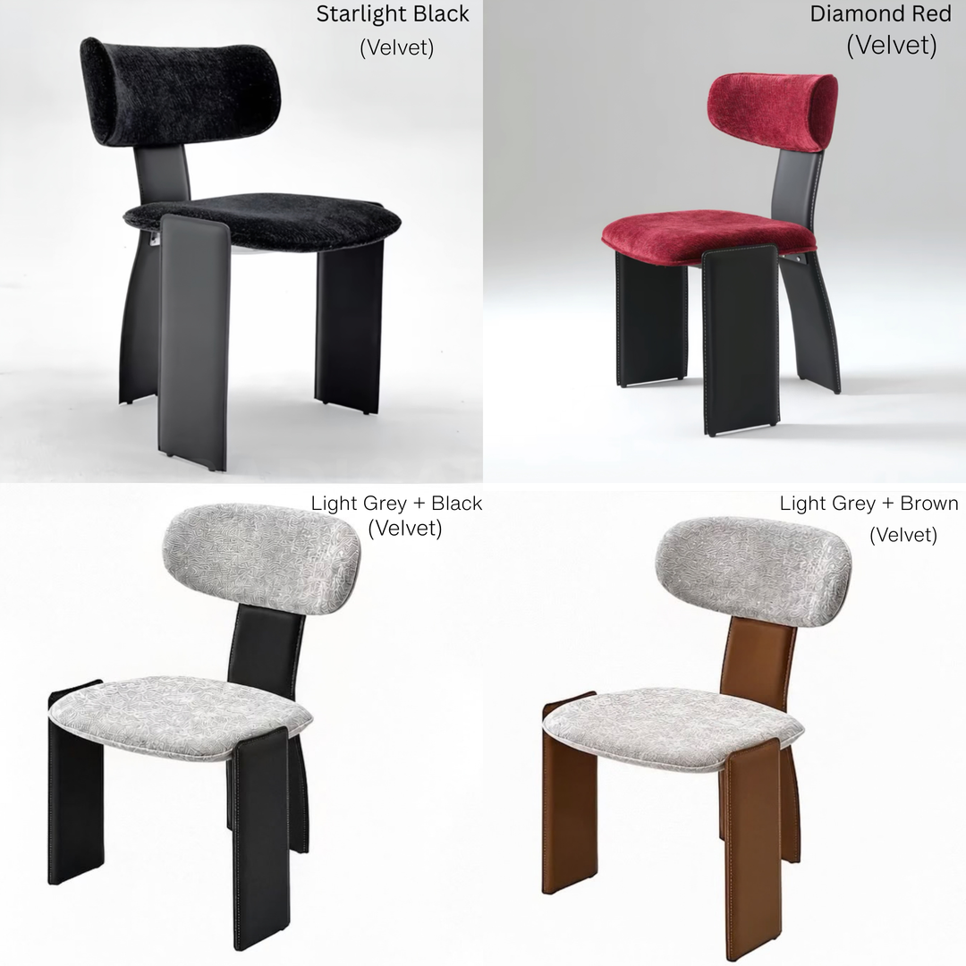 MOFUN Luxury Velvet Dining Chair - Urban Mood Singapore
