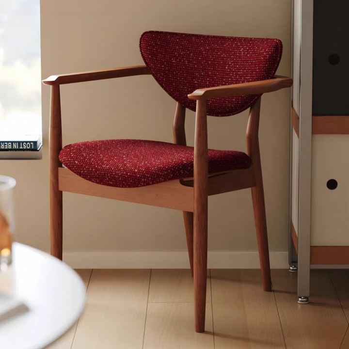 MORENS Modern Fabric Dining Chair - Urban Mood Singapore