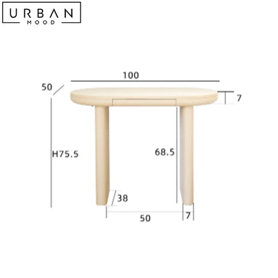MORO Modern Vanity Table Set