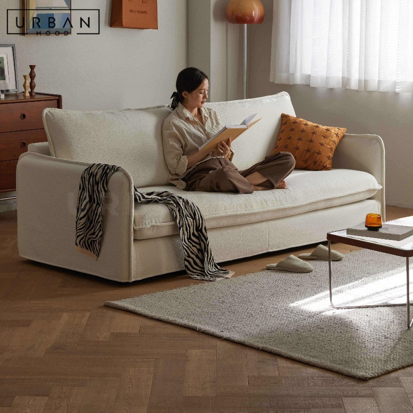 MOROSE Modern Boucle Sofa