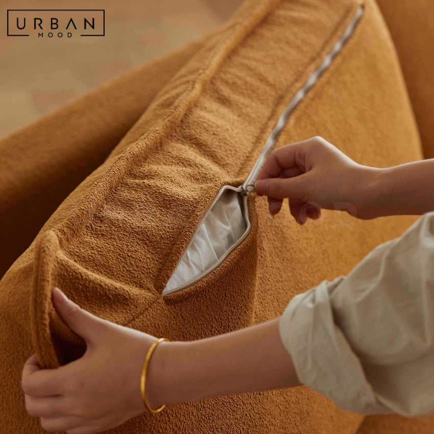 MOROSE Modern Boucle Sofa