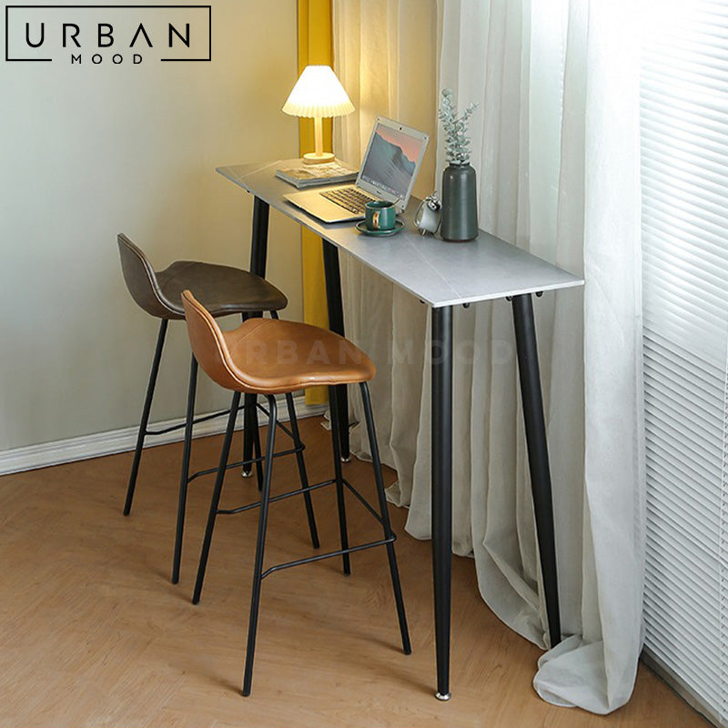 MORRI Modern Sintered Stone Bar Table