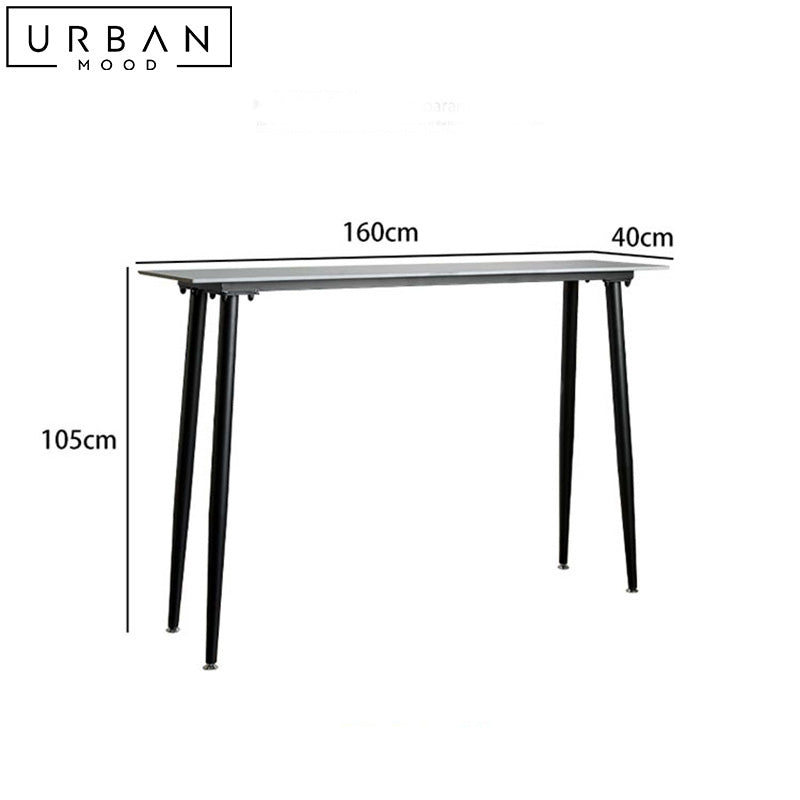 MORRI Modern Sintered Stone Bar Table