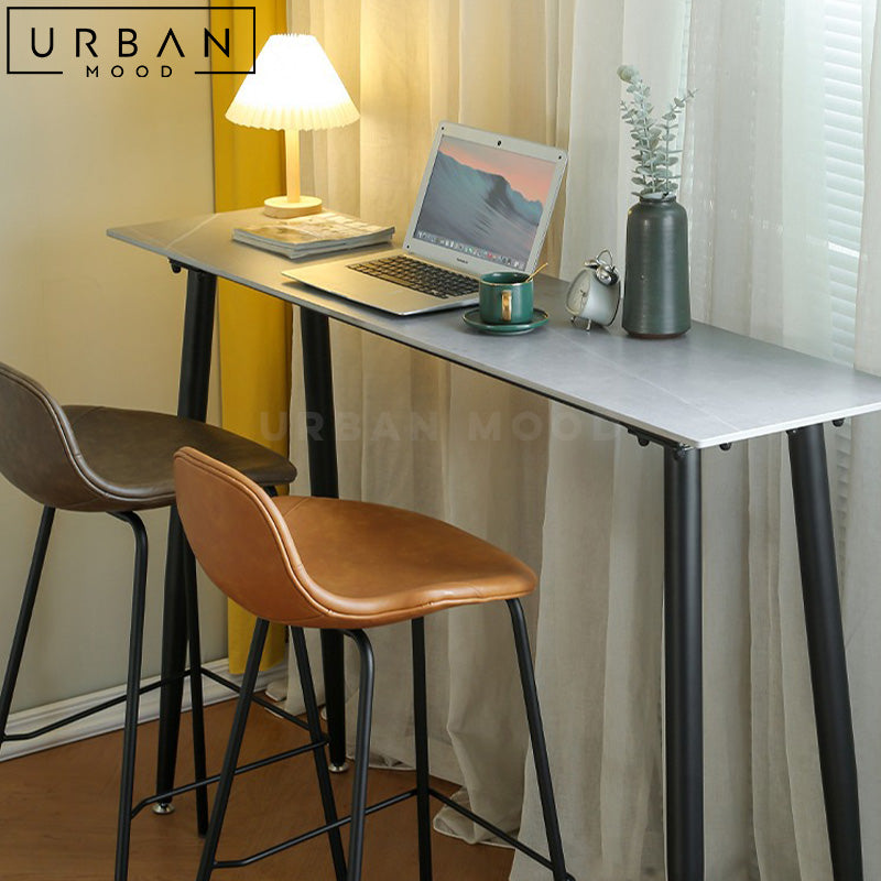 MORRI Modern Sintered Stone Bar Table