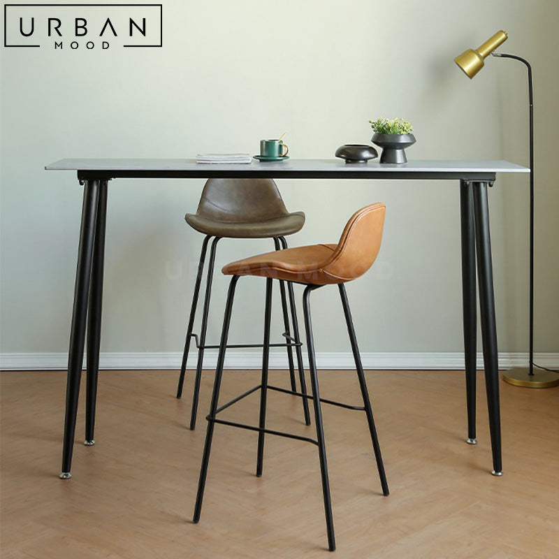 MORRI Modern Sintered Stone Bar Table