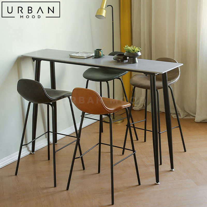 MORRI Modern Sintered Stone Bar Table