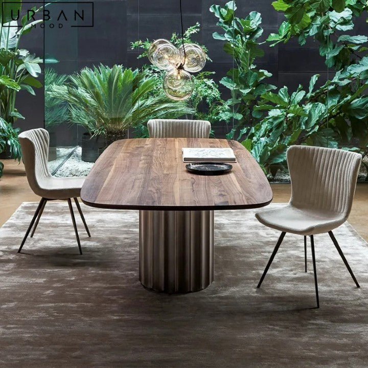 MORTY Modern Solid Wood Dining Table