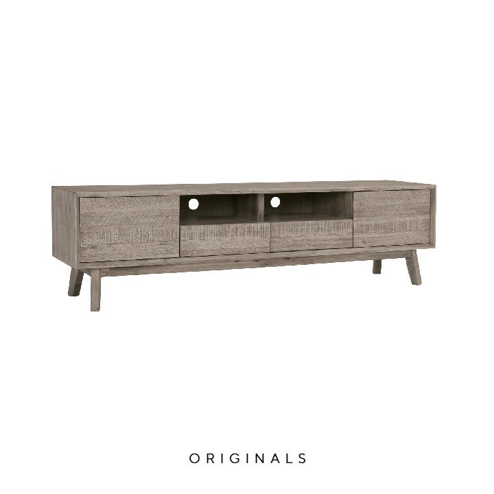 MOUSSA Modern Solid Wood TV Console