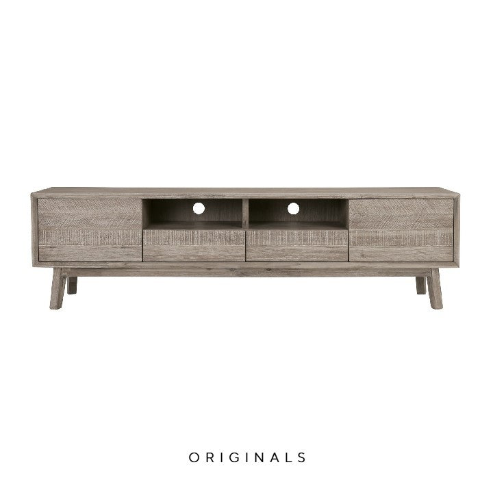 MOUSSA Modern Solid Wood TV Console