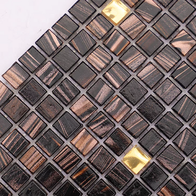 MSC1007 | Tiger Eye Mosaic Wall Tile