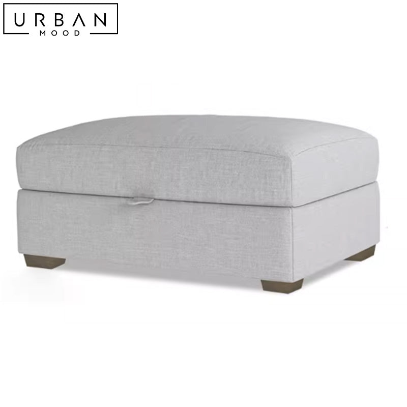 MULLAN Scandinavian Storage Ottoman