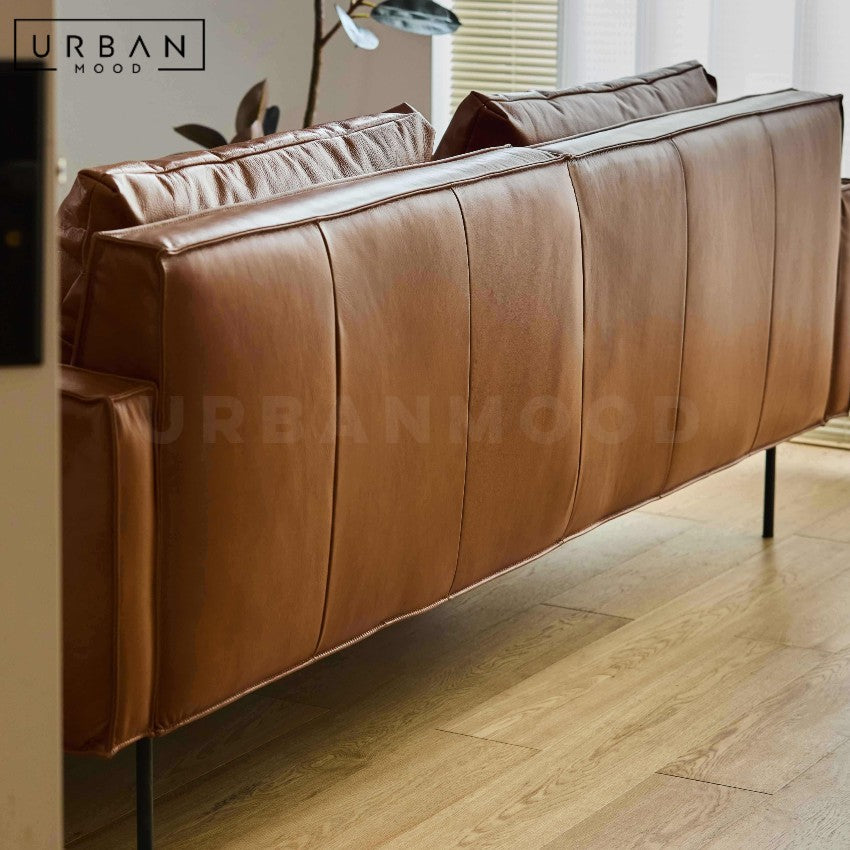 MUMU Modern Leather Sofa
