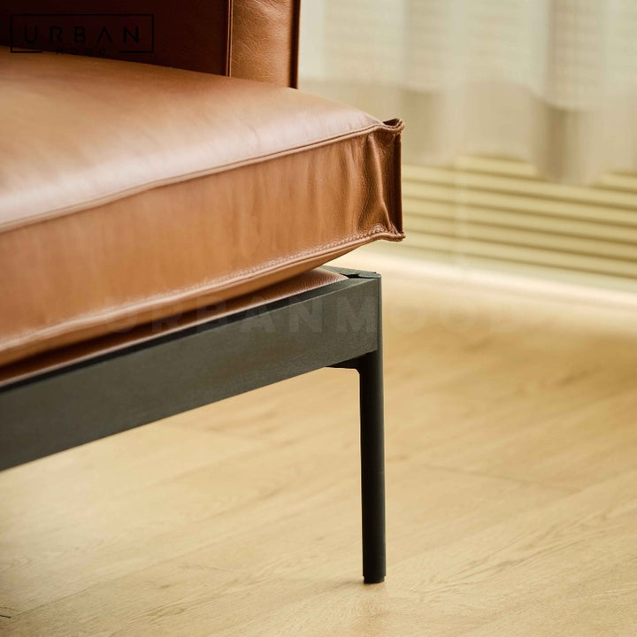 MUMU Modern Leather Sofa