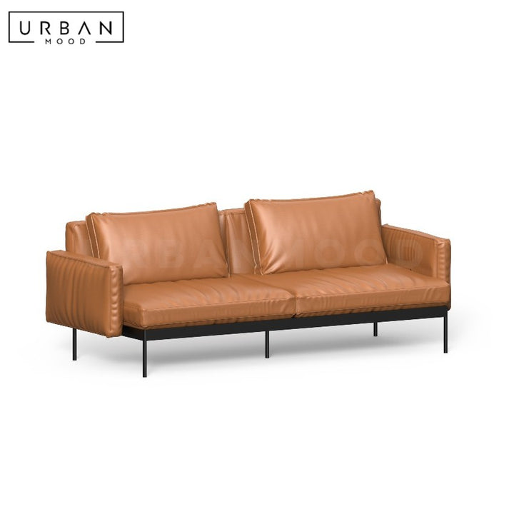 MUMU Modern Leather Sofa