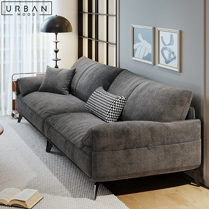 MUNCH Modern Chenille Fabric Sofa