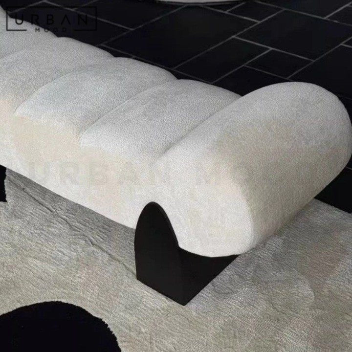MUNOZ Modern Velvet Bench
