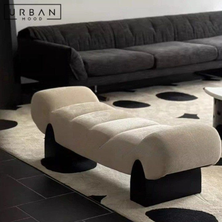MUNOZ Modern Velvet Bench