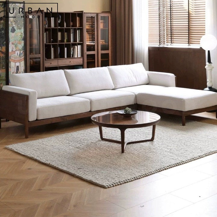 MUSTA Rustic Fabric Sofa