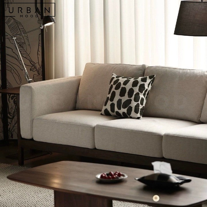 MUSTA Rustic Fabric Sofa
