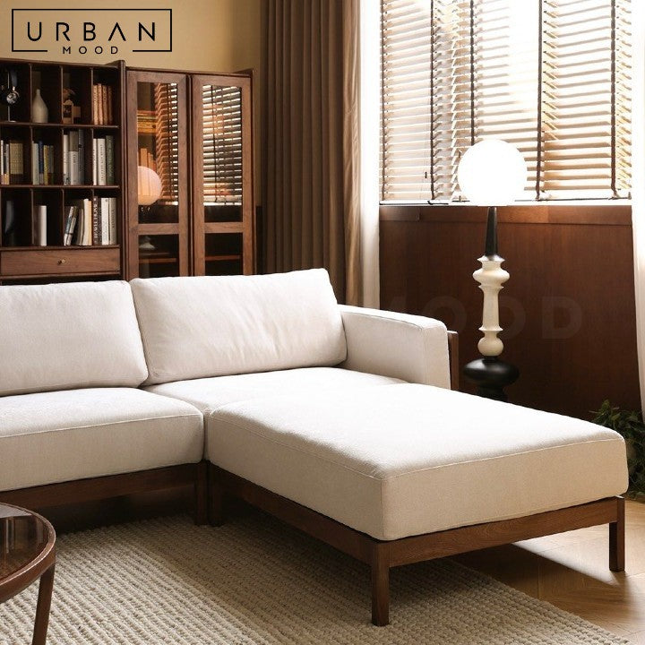 MUSTA Rustic Fabric Sofa