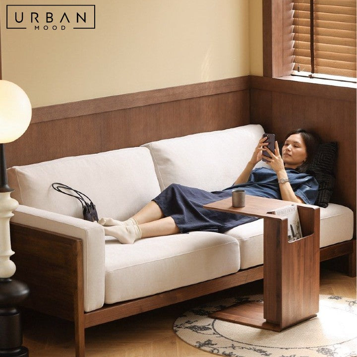 MUSTA Rustic Fabric Sofa