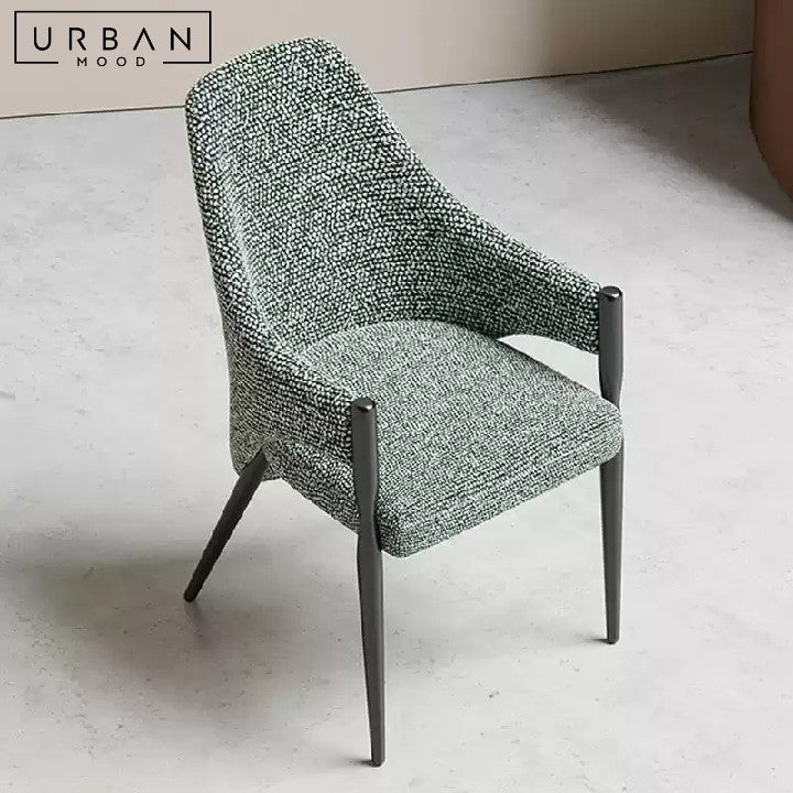 MYUNG Modern Fabric Dining Chair
