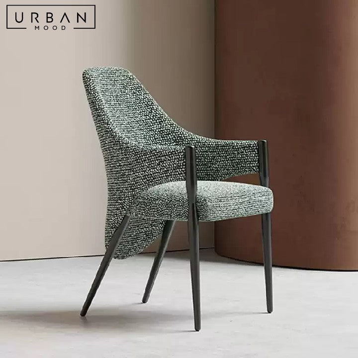 MYUNG Modern Fabric Dining Chair