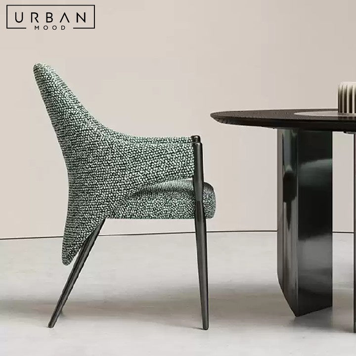 MYUNG Modern Fabric Dining Chair