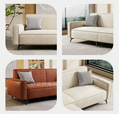 MADDY Modern Leathaire Sofa